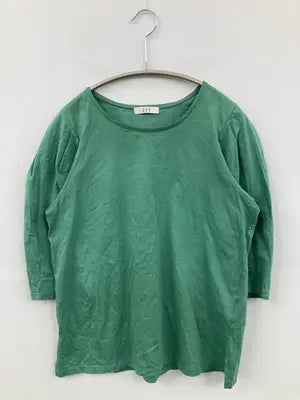 a.v.v/アーヴェヴェ/Tシャツ/カットソー/トップス/グリーン/XS