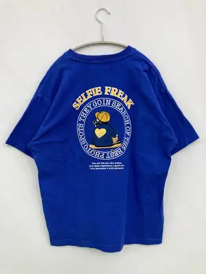 TIMELY WARNING/タイムリーワーニング/Tシャツ/カットソー/トップス/ブルー/M
