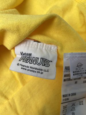 PEANUTS/ピーナッツ/Tシャツ/カットソー/トップス/イエロー/M