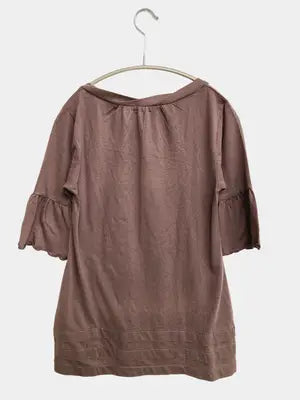 &byP&D/アンドバイピーアンドディー/Tシャツ/カットソー/トップス/ブラウン/38