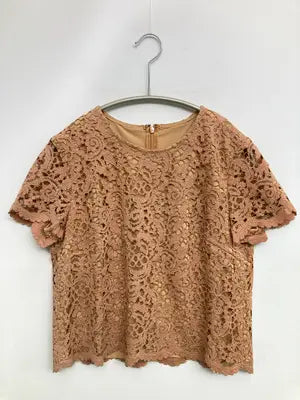 LOULOU/Tシャツ/カットソー/トップス/ブラウン/2