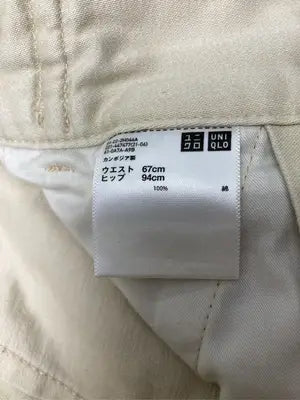 UNIQLO/ユニクロ/その他パンツ/パンツ/ベージュ/W67 H94