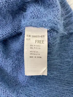 AZUL by MOUSSY/アズールバイマウジー/カーディガン/ボレロ/トップス/スカイブルー/FREE