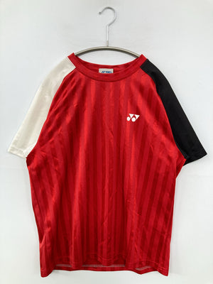 YONEX/ヨネックス/Tシャツ/カットソー/トップス/レッド/M