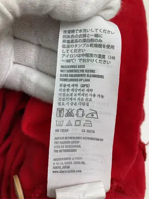 Abercrombie & Fitch/アバクロンビーアンドフィッチ/Tシャツ/カットソー/トップス/レッド/M