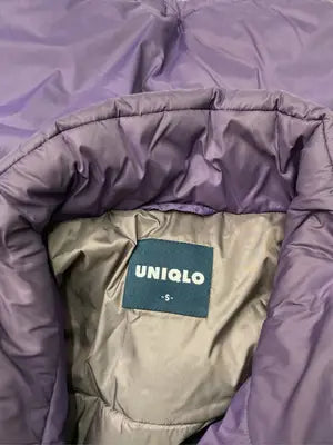 UNIQLO/ユニクロ/ダウンジャケット/コート/ジャケット/アウター/パープル/S