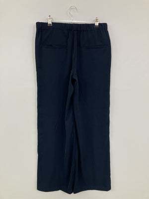 Adoon plain/アドーンプレーン/スラックス/パンツ/ネイビー/M