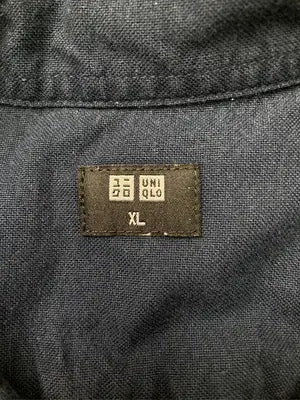 UNIQLO/ユニクロ/シャツ/ブラウス/トップス/ネイビー/XL