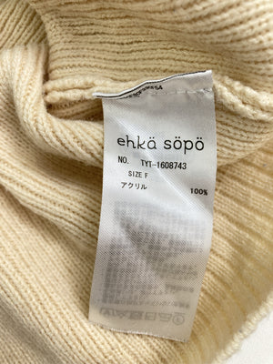 ehka sopo/エヘカソポ/ニット/セーター/トップス/ベージュ/F
