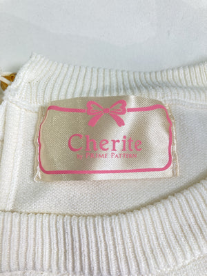 Cherite/ニット/セーター/トップス/ホワイト/M