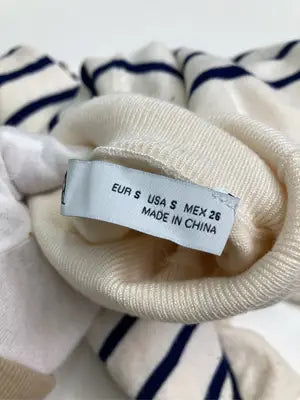 ZARA/ザラ/ニット/セーター/トップス/アイボリー/USA S