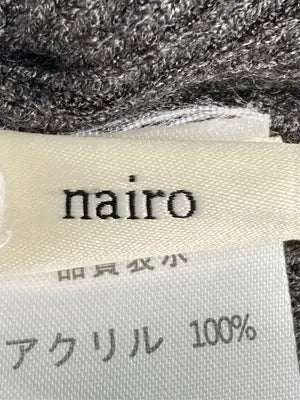 nairo/ナイロ/ニット/セーター/トップス/ブラウン