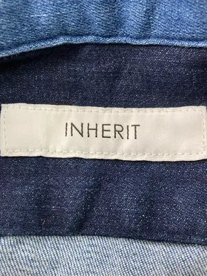INHERIT/インヘリット/シャツ/ブラウス/トップス/ブルー/M