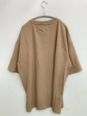 Lounge wear/ラウンジウェア/Tシャツ/カットソー/トップス/ベージュ/L