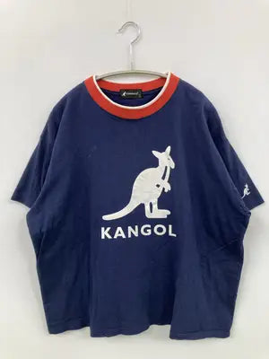 KANGOL/カンゴール/Tシャツ/カットソー/トップス/ネイビー/L