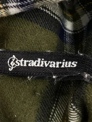 stradivarius/ストラディバリウス/シャツ/ブラウス/トップス/カーキ/S