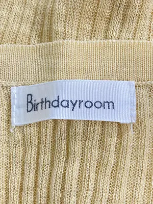 Birthdayroom/バースデールーム/カーディガン/ボレロ/トップス/イエロー/F