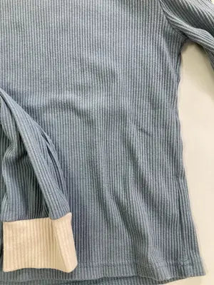Leahmatin/Tシャツ/カットソー/トップス/スカイブルー/M   バスト79～87   身長154～162