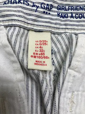 GAP/ギャップ/スラックス/パンツ/ホワイト/W65