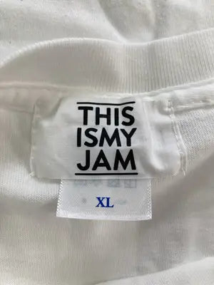 THIS ISMY JAM/Tシャツ/カットソー/トップス/ホワイト/XL