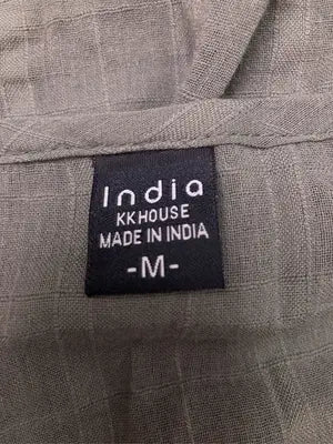 india/シャツ/ブラウス/トップス/グレー/M