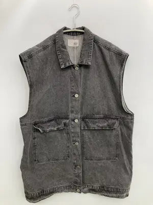 JaVa/ジャバ/ベスト/トップス/グレー/XL   バスト93～101   身長154～162