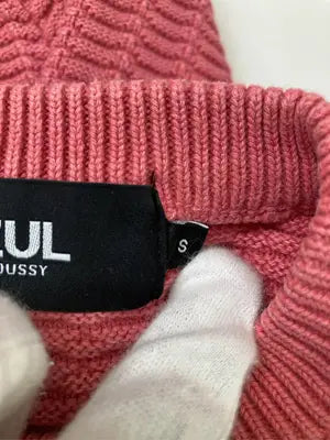 AZUL by MOUSSY/アズールバイマウジー/ニット/セーター/トップス/ピンク/S