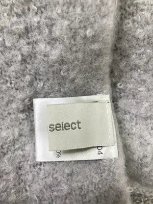 me+em select/ミームセレクト/ストール/ショール/ファッション雑貨/グレー/F