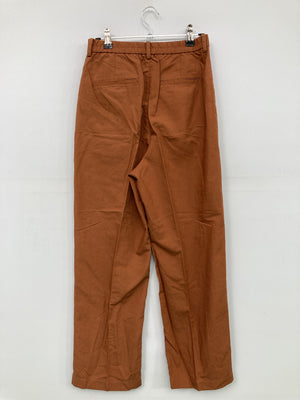 UNIQLO/ユニクロ/スラックス/パンツ/ブラウン/S   ウエスト60-66cm   ヒップ85-91cm