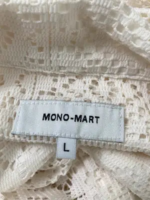 MONO-MART/モノマート/シャツ/ブラウス/トップス/アイボリー/L