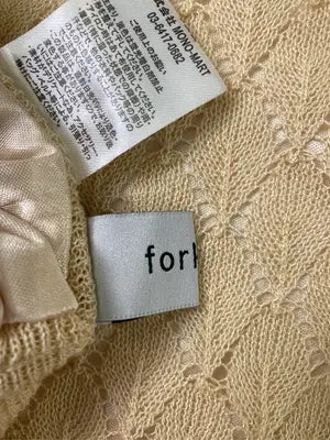forksy./フォルクシー/その他パンツ/パンツ/ベージュ/F