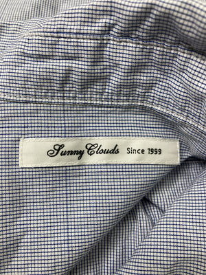 Sunny clouds/サニークラウズ/シャツワンピース/ワンピース/ドレス/ブルー/3L