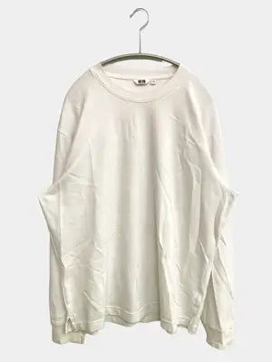 UNIQLO/ユニクロ/Tシャツ/カットソー/トップス/ホワイト/XL