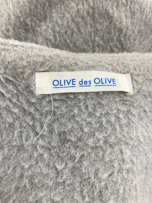 OLIVE des OLIVE/オリーブデオリーブ/ノーカラーコート/ジャケット/アウター/ベージュ/M