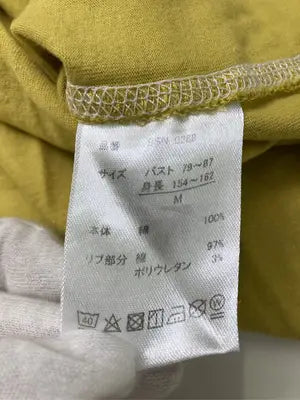 Helm/ヘルム/Tシャツ/カットソー/トップス/イエロー/M