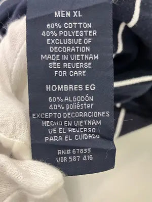 NAUTICA/ノーティカ/ポロシャツ/トップス/ネイビー/XL