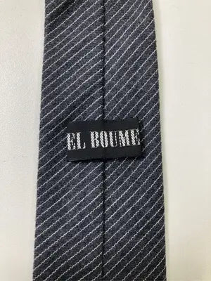 EL BOUME/ネクタイ/ファッション雑貨/グレー
