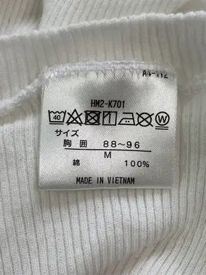 Hanes/ヘインズ/タンクトップ/トップス/ホワイト/M/M(38-40)