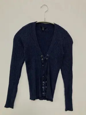 GUESS/ゲス/ニット/セーター/トップス/ネイビー/XS