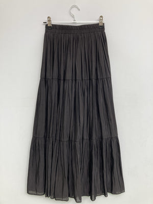 ロングスカート/スカート/ブラック