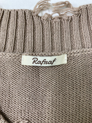 RafRaf/ラフラフ/ベスト/トップス/ベージュ/L