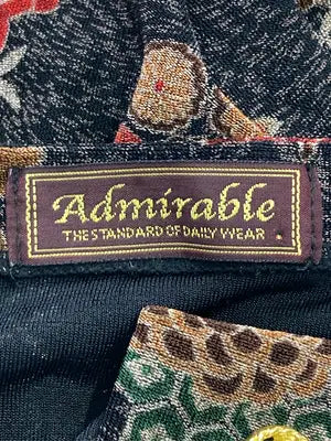 Admirable/シャツ/ブラウス/トップス/ブラック/LL