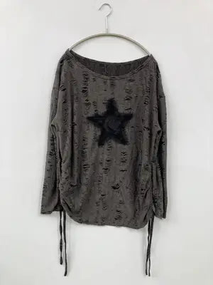 Tシャツ/カットソー/トップス/グレー/M