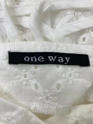 One Way/ワンウェイ/シャツ/ブラウス/トップス/ホワイト/M
