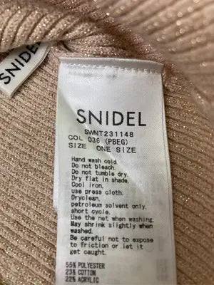 SNIDEL/スナイデル/その他トップス/トップス/その他/F