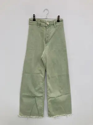 ZARA/ザラ/デニムパンツ/パンツ/ライトグリーン/EUR 34