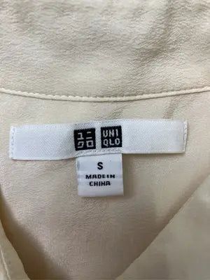 UNIQLO/ユニクロ/シャツ/ブラウス/トップス/アイボリー/S
