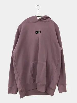 BT21/パーカー/トップス/パープル/LL
