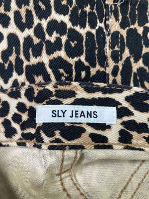 SLY JEANS/スライジーンズ/ショート/ミニスカート/スカート/ベージュ/0