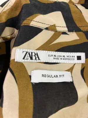 ZARA/ザラ/シャツ/ブラウス/トップス/ブラック/EUR XL/USA XL/MEX 44